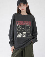 (UNISEX) エスケーピズム グラフィック ロングスリーブ
