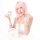 リボンティアネックレス (White/Black)