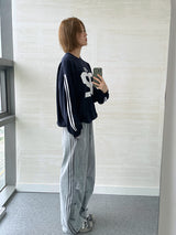 (UNISEX) 92トラックオーバーフィットスウェットシャツ