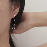 ハンドメード ミサンガ ソングピアス / SONG earring (10color) L