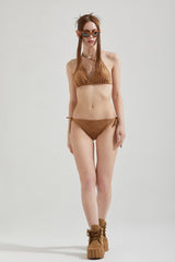 SUEDE BIKINI