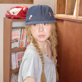 kitsch washed denim cap navy