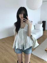 Two-burton denim shorts (one color)