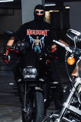 "RESURRECTION" ウォッシュドTシャツ | ブラック