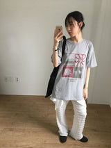 サーファークルーネックTシャツ (2color)