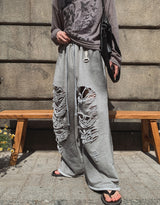 Ruby Vintage Washing Damage Pants