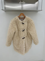 Toggle tteokbokki half-fur coat