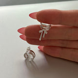 [925silver] Croset earcuff (2set)