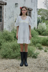 Romantic vintage mini dress