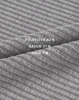 [1+1] Ribbed Muscle Fit Short Sleeve