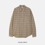 Garette Checked Shirt (4color)
