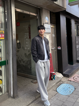 Dus string wide sweatpants