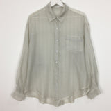 Odd see-through overfit shirt (3color)