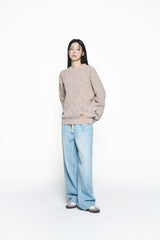 25SS デストロイデニムバドパンツ ライトブルー