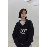 1997 Logo zip-up MTM (Navy)