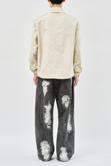 Oil Washed Jacket (3color)
