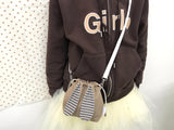 Bunny bag - Beige stripe