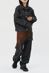 Julie Non Fade Raw Denim Jacket