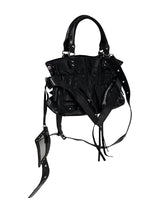 chic shirring motor bag