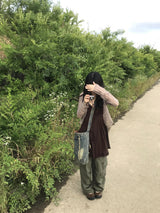 プルーレイヤードワンピース