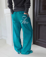 26SS★ SILVER GLITTER SWEAT PANTS