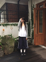Suna Wide Track Bermuda Pants