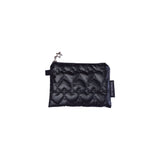 Mini Zipper Pouch_Black,Silver,Aurora Silver