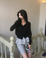 [MADE] Even, see-through long-sleeved cardigan