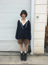 シャープリー レース スリーブレス (6color)