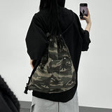 camouflage gym sack