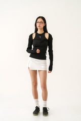 【即日発送】Jewel tank top - black  