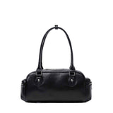 SPOILED LONG TOP – HANDLE BOX BAG | BLACK