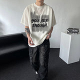 GL Lettering Knitwear Short-Sleeved (4 colors)