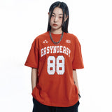 88 Football Short Sleeve T-Shirt - RED