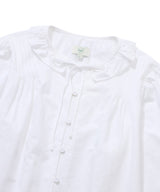 Women’s Pintuck Cotton Blouse White