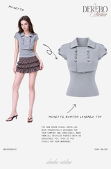 Musette Burton Layered Top