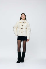 COZY FUR JACKET / WHITE