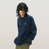RELABEL 23AW リニアデコンストラクトスプリットプリント長袖