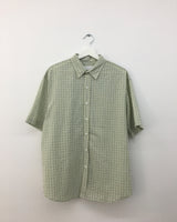 Terine seersucker check shirt (3color)