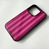 [MADE] Bold stripe case pink