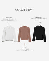 【MADE】ハーフネックTシャツ