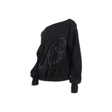 OFF-SHOULDER SWEATSHIRT_Black