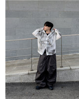 Doblen Rivet Balloon Cotton Pants