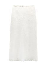 Cozy Lace Knit Long Skirt