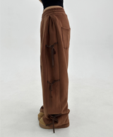 [FAST SHIPPING❤] SIDE PINTUCK PLEATED RIBBON PANTS - 10 COLOR♥