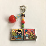 Square Mirror Keychain/四角いミラーキーホルダー