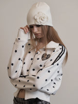 【limited price】PEARL CORSAGE BEANIE IVORY 