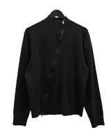 (unisex) オブリケツーウェイニットジップアップ