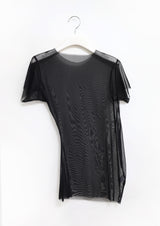 S-curve Mesh t-shirt