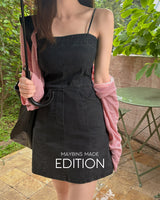 [MADE] bron bustier mini dress